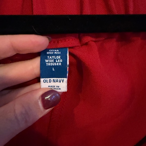 Old Navy Taylor High Waisted Wide Leg Trouser - Picture 4 of 10